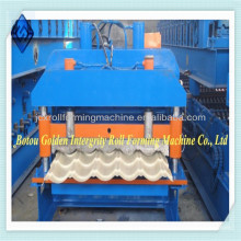 JCX 1100 russia arc glazed tile roll forming machine for roof